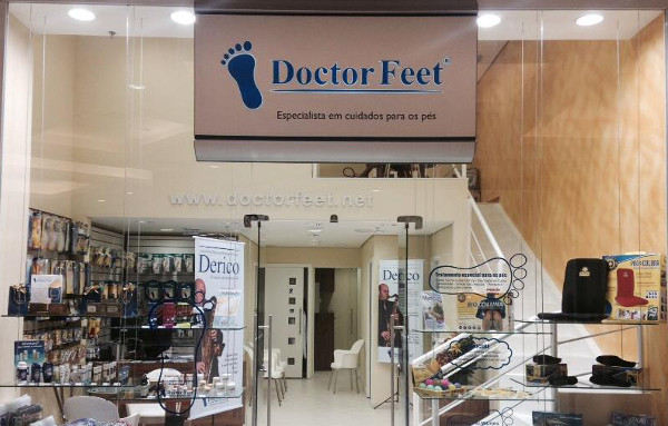 A Doctor Feet é uma rede de franquias especializada na prestação de serviços de podologia. Foto: Divulgação.