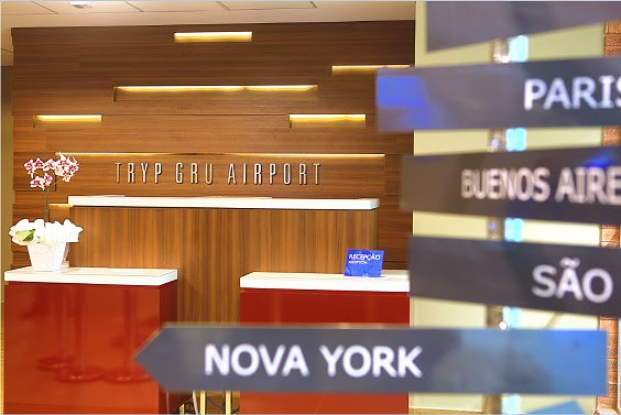 Tryp by Wyndham GRU Airport tem diária de US$ 600. Foto: Divulgação.