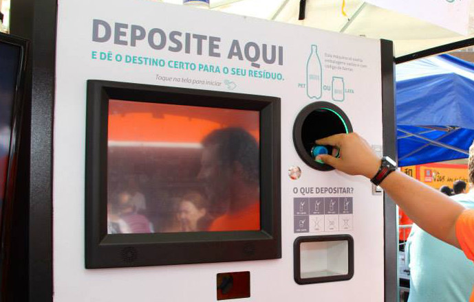 A Triciclo tem um programa de fidelização atrelado às Retorna Machines. Foto: Divulgação.
