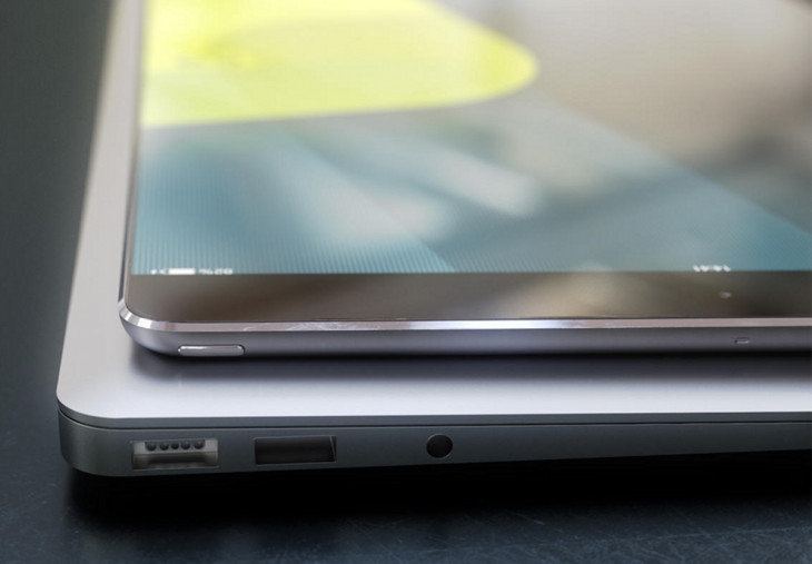 iPad Pro em comparação ao MacBook com tela de 13 polegadas. Foto: divulgação.