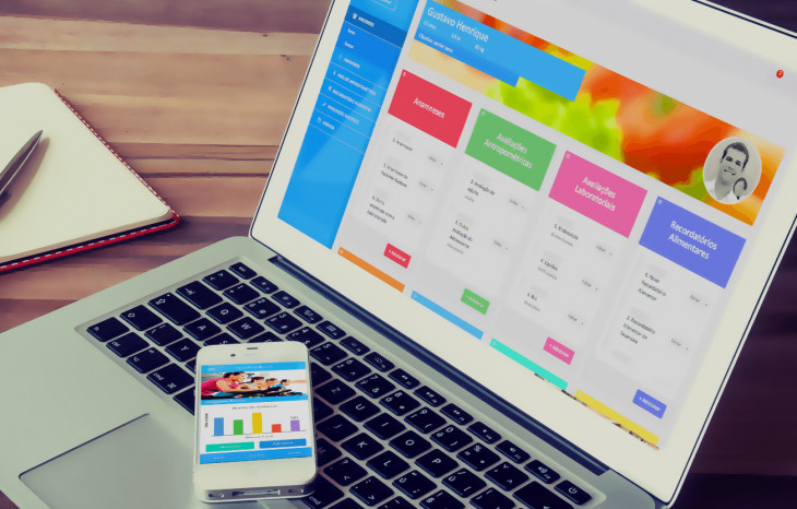 A Nutrisoft lançou uma plataforma online de gestão de pacientes voltada a nutricionistas. Foto: Divulgação.