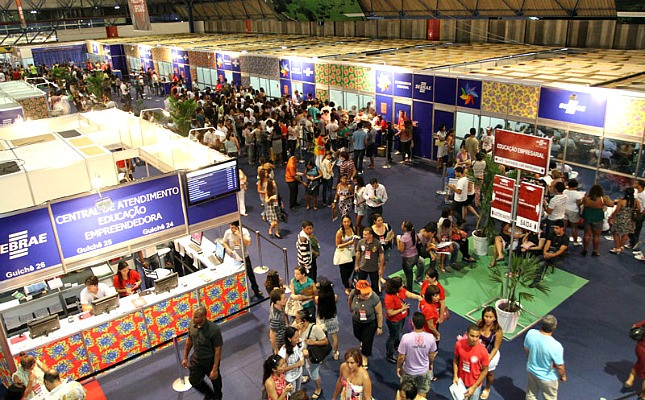 Feira do Sebrae. Instituição é referência para pequenos empresários. Foto: divulgação.