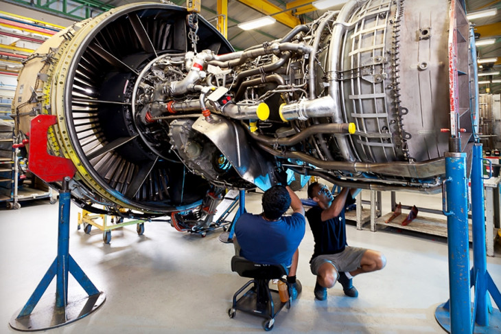 A GE Celma terá uma nova unidade de testes de motores aeronáuticos no RJ. Foto: Divulgação.