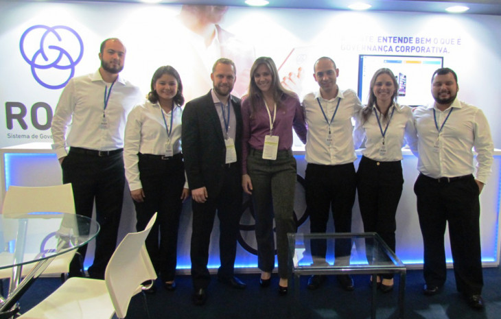 Equipe do Roda no 16º Congresso IBGC de Governança Corporativa. Foto: Divulgação.