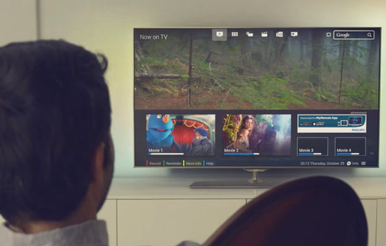 A Philips lançou um concurso com o foco em aplicativos para as Android TVs. Foto: Divulgação.