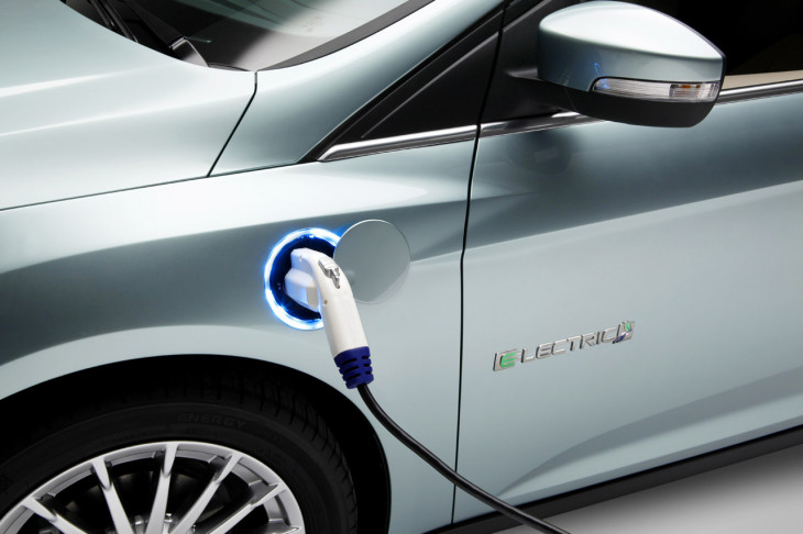 Aposta da Ford nos elétricos começou pelo Focus. Foto: divulgação.