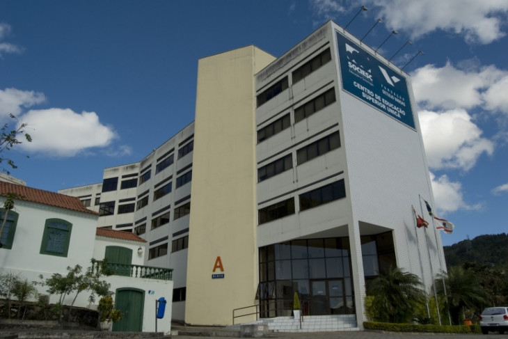 Fachada do Sociesc em Joinville. Foto: divulgação.
