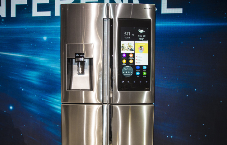Family Hub Refrigerator, da Samsung. Foto: divulgação/Samsung.