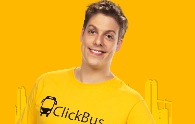 Fábio Porchat se tornou sócio e garoto-propaganda da ClickBus na metade do ano passado. Foto: Divulgação.