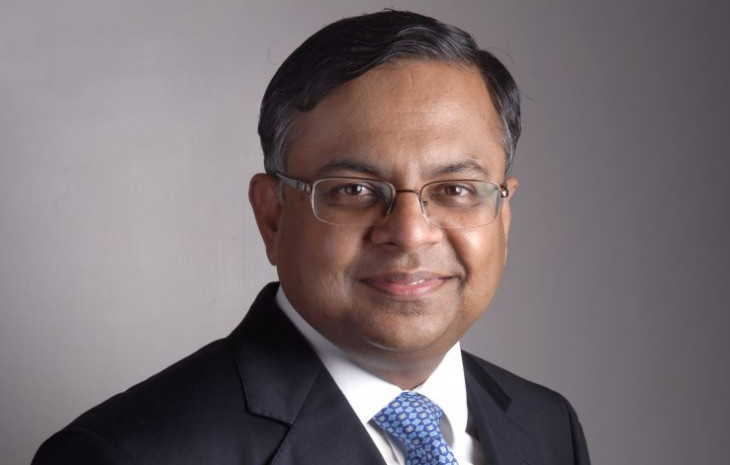Natarajan Chandrasekaran, CEO da TCS. Foto: Divulgação.