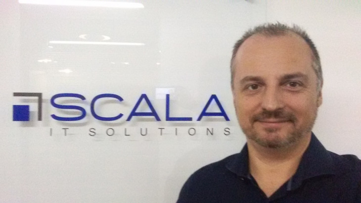 Claudio Villela, gerente comercial da Scala em Porto Alegre. Foto: Divulgação.