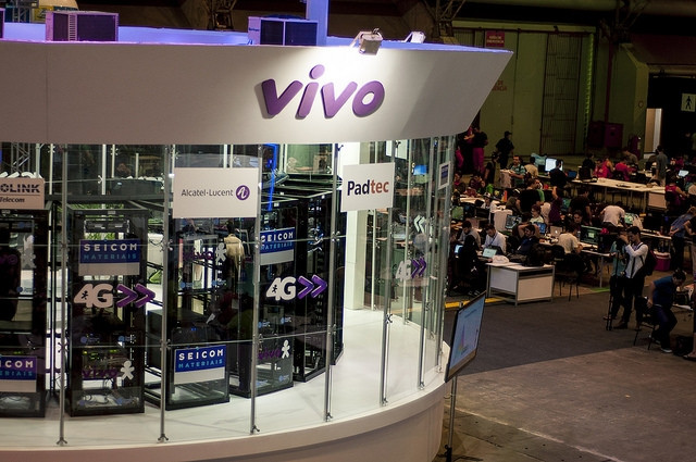 Vivo está de saída do Campus Party. Foto: Flickr/Campus Party.