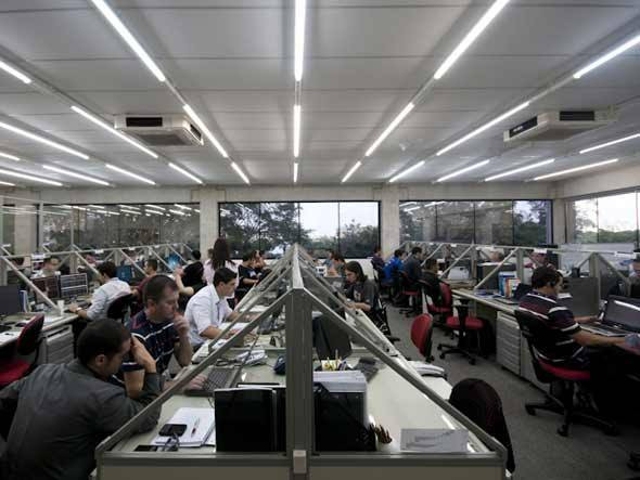Escritório da Totvs. Foto: divulgação.
