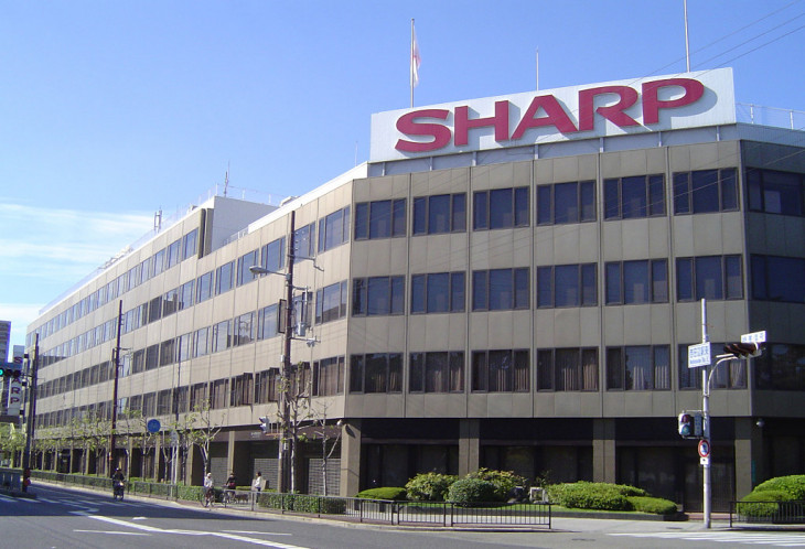 Foxconn de olho na Sharp. Foto: divulgação.