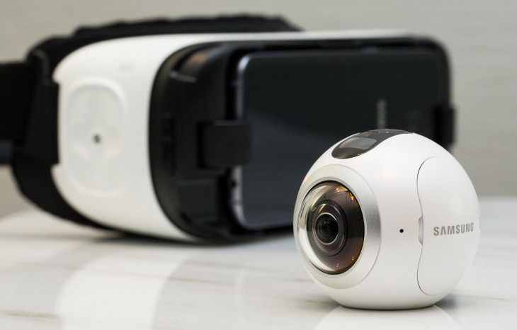 Gear VR e Gear 360. Foto: divulgação/Samsung.