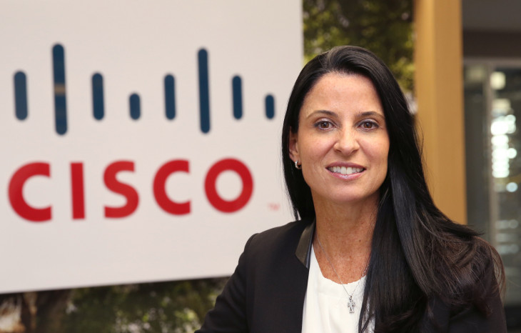 Alba San Martin, diretora de Canais da Cisco para a América Latina. Foto: Divulgação.
