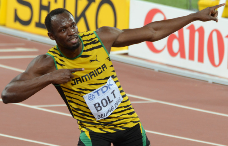 Usain Bolt é a estrela da campanha do Banco Original. Foto: Divulgação.