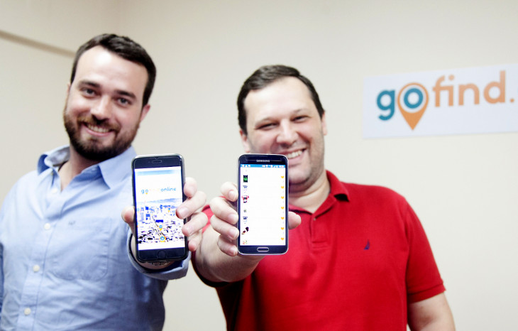 Fernando Farias e Felipe Samy, fundadores do Gofind.Online. Foto: Divulgação.