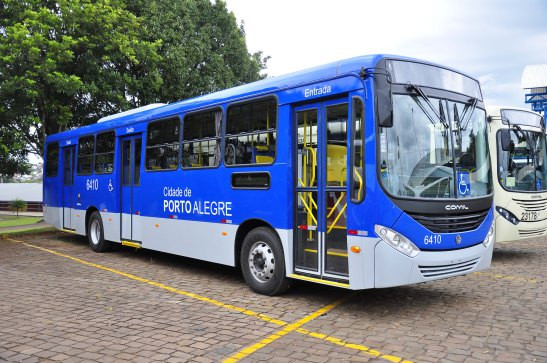 Ônibus da Sopal. Foto: Prefeitura Porto Alegre.