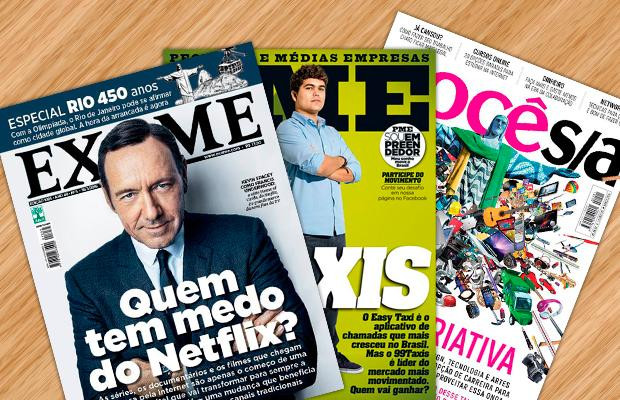 Publicações da Abril. Foto: divulgação/Abril.