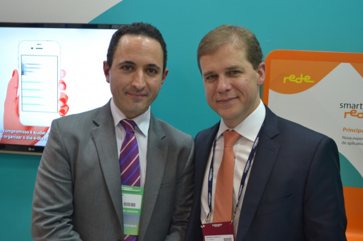 Douglas Silva, da SAP, e Frederico Alves Souza, do Itaú.