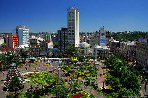 Centro de Caxias do Sul. Foto: divulgação.