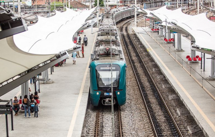 A SuperVia opera o serviço de trens urbanos da Região Metropolitana do Rio de Janeiro. Foto: Divulgação.