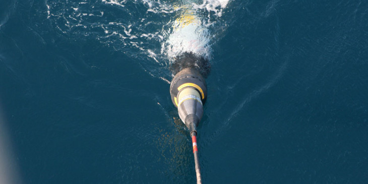 A Seaborn Networks desenvolve e opera cabos de fibra óptica submarinos. Foto: Divulgação.