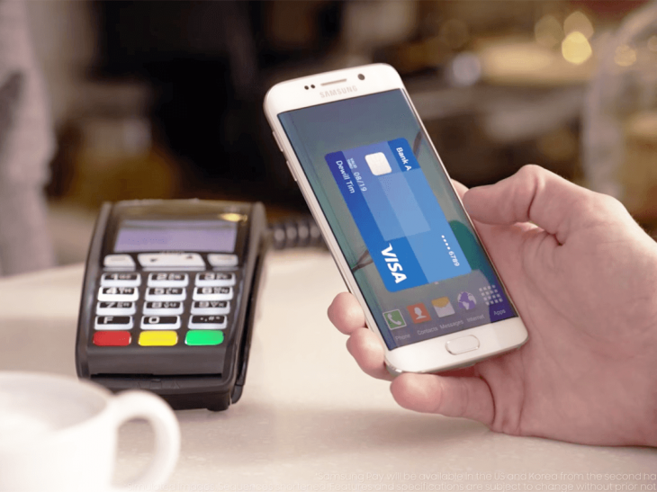 O Samsung Pay passará a ser uma opção de pagamento dentro de portais de e-commerce. Foto: Divulgação.