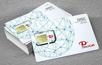O DISC é um chip de celular para uso no exterior. Foto: Divulgação.