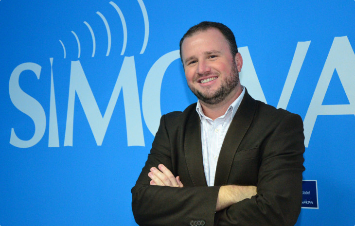 Fabio Calegari, diretor comercial da Simova. Foto: Divulgação.