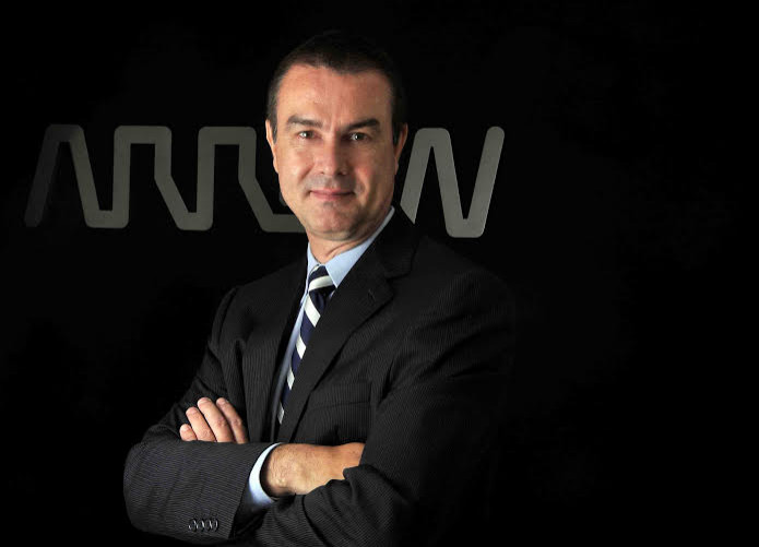 Ronaldo Miranda, gerente geral da Arrow ECS no Brasil. Foto: Divulgação.