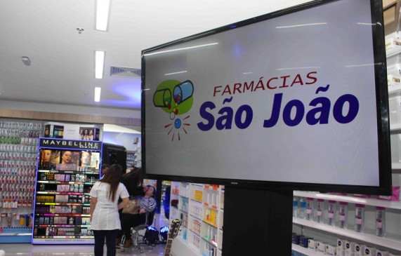 A rede de farmácias São João tem 530 lojas espalhadas pela região Sul do país. Foto: Divulgação.