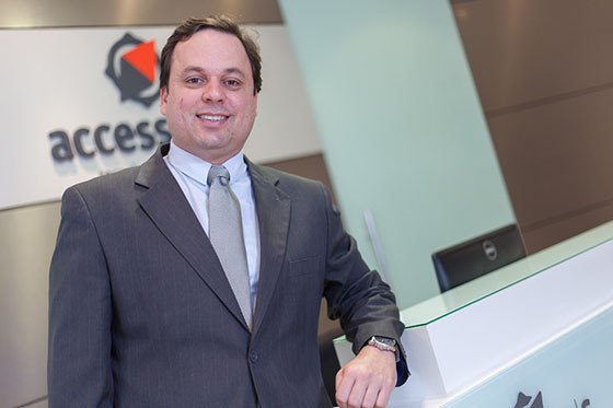 Peterson Pais, gerente de marketing da Accesstage. Foto: Divulgação.