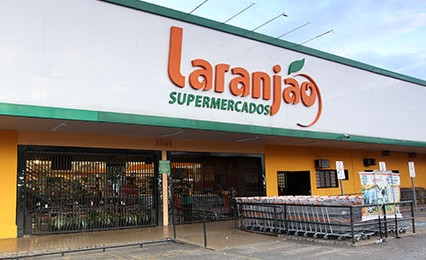O grupo Catricala é responsável pela gestão da rede Supermercados Laranjão. Foto: Divulgação.