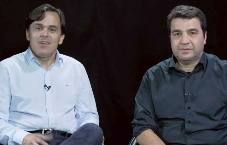 Pierre Schurmann e João Kepler, fundadores da Bossa Nova. Foto: Divulgação.