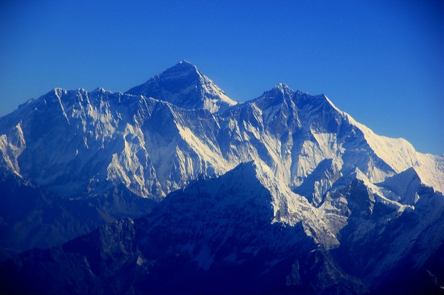 Monte Everest, no Tibet. Foto: flickr.com/photos/67529848@N04