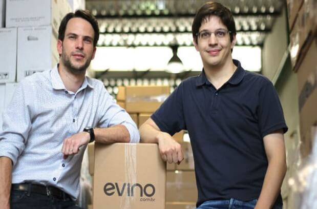 Ari Gorenstein e Marcos Leal, sócios da Evino. Foto: Divulgação.