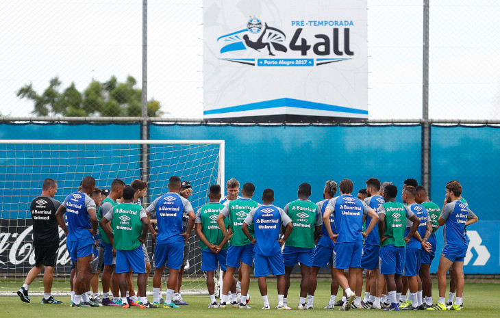 A parceira da 4all com o Grêmio começou em outubro de 2016. Foto: Lucas Uebel/Grêmio FBPA.