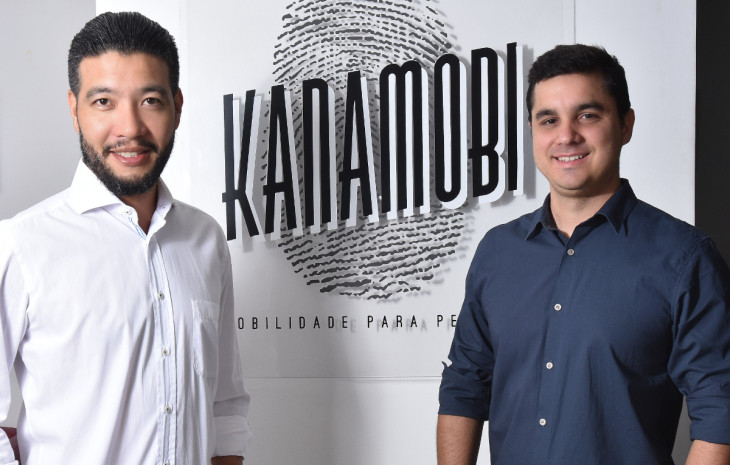 Cristiano Kanashiro, fundador da Kanamobi, e Pedro Marques, country manager nos EUA. Foto: Divulgação.