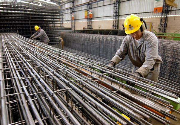 Funcionários da Gerdau. Foto: Gerdau.