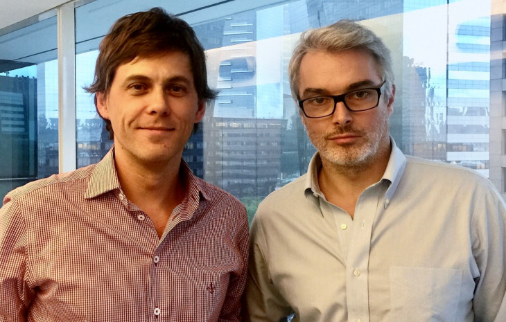 Daniel Lindenberg e Marco Scabia, sócios da DocBot. Foto: Divulgação.