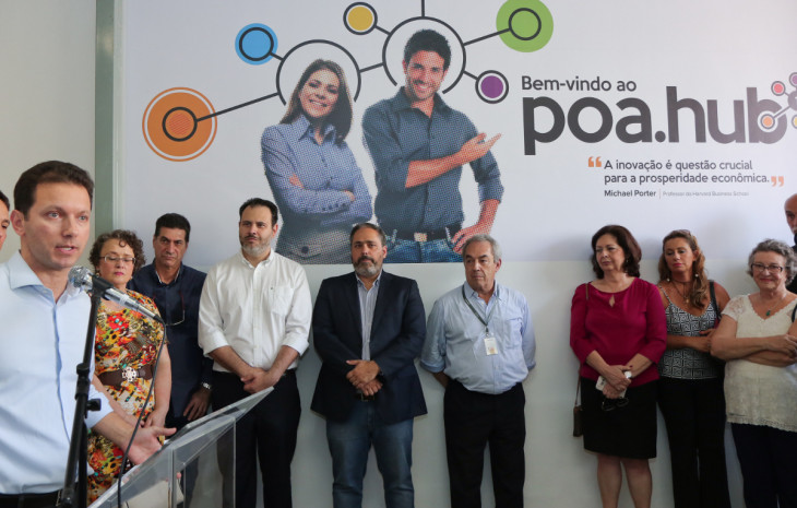A Prefeitura de Porto Alegre inaugurou na sexta-feira, 24, o Poa.hub. Foto: Joel Vargas/PMPA.
