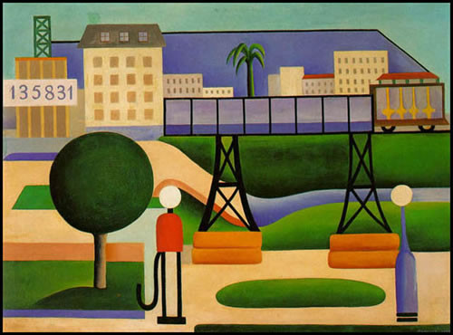 São Paulo, de Tarsila do Amaral, é um dos quadros envolvidos no projeto.