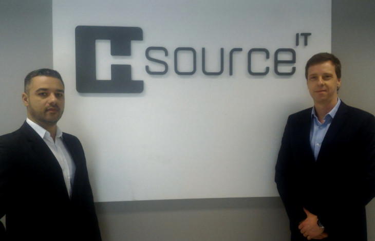 James Rocha e Juliano Korff, diretores da HSource IT. Foto: Baguete.