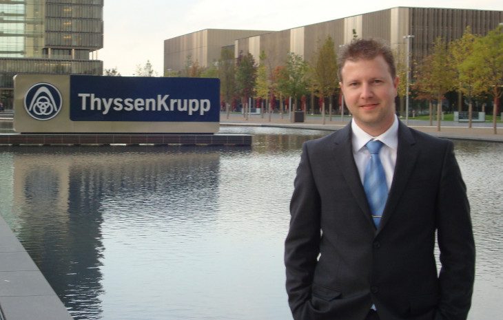 Marcelo Przyczynski, gerente de TI da área de elevadores da Thyssenkrupp para o Brasil. Foto: Divulgação.