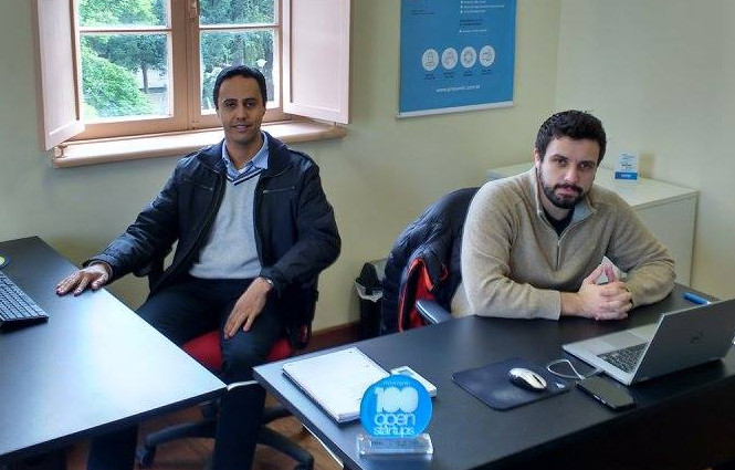 Julio Vieira e André Thomazoni, sócios da Prosumir. Foto: Divulgação.