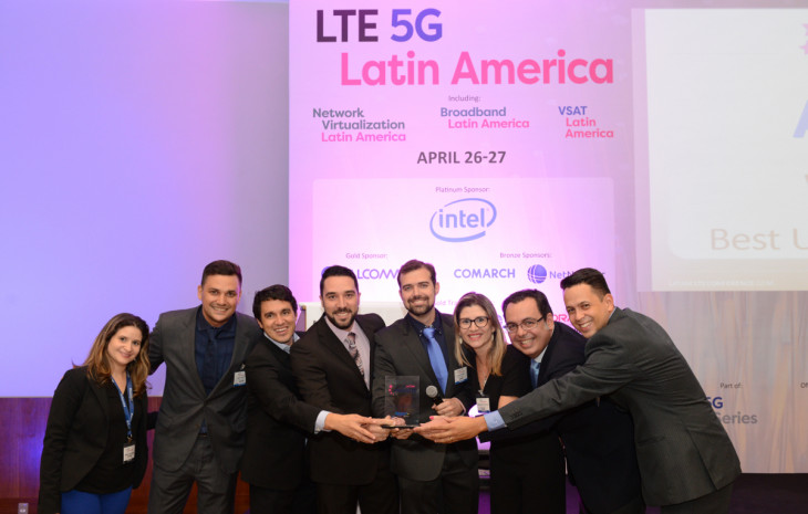 A Algar Telecom foi premiada na segunda edição do 5G LTE Latam Awards. Foto: Divulgação.