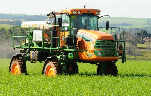 Equipamento da Stara no campo. Foto: divulgação.