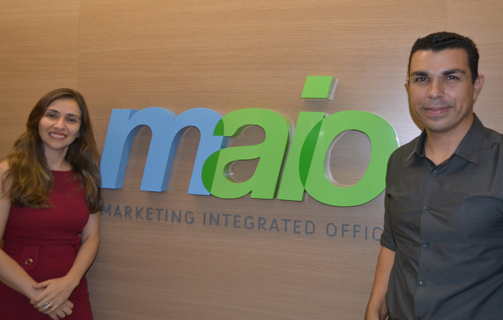Daniela Guerra e Felipe Conte, diretores da Maio Marketing. Foto: Divulgação.
